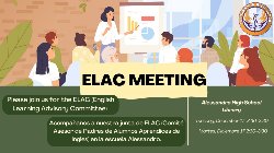 ELAC Meeting 